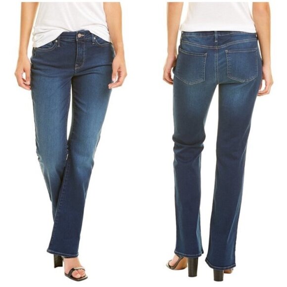 💕NYDJ💕 Ami Skinny Jeans ~ Clean Honour Blue 14 NWT - Picture 3 of 11